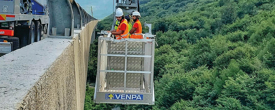 NUOVA SOTTOPONTE PER ISPEZIONE DI VIADOTTI